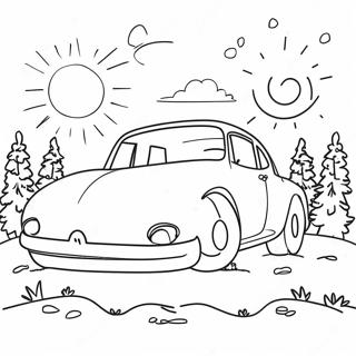 Sunny Monday Coloring Page 10538-8647