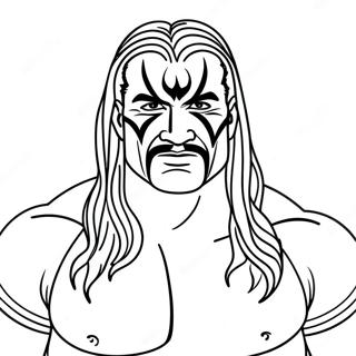 Wwe Coloring Page 10547-8650