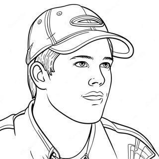 Josh Allen Coloring Page 10567-8666