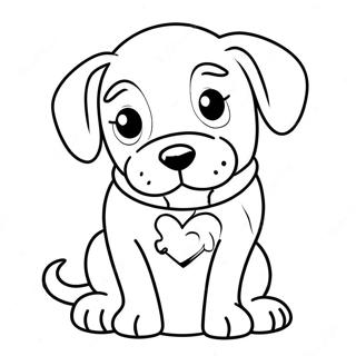 Dog Day Coloring Page 10587-8682