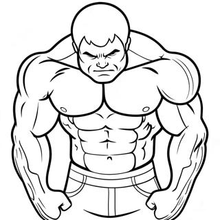 Muscles Coloring Pages