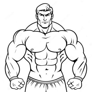 Muscles Coloring Page 10627-8714