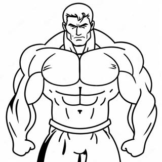 Muscles Coloring Page 10627-8715