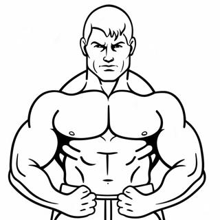 Muscles Coloring Page 10627-8716