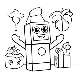 Alphablocks Coloring Pages