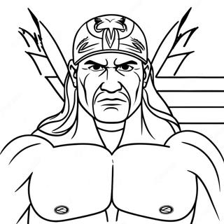 Wwe Coloring Page 10667-8746