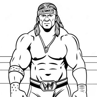 Wwe Coloring Page 10667-8748