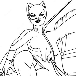 Catwoman Coloring Page 10677-8755