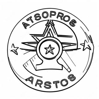 Astros Coloring Page 10687-8764