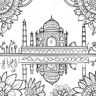 India Coloring Page 10697-8770