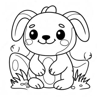 Squishy Animals Coloring Page 10747-8809