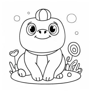 Squishy Animals Coloring Page 10747-8811