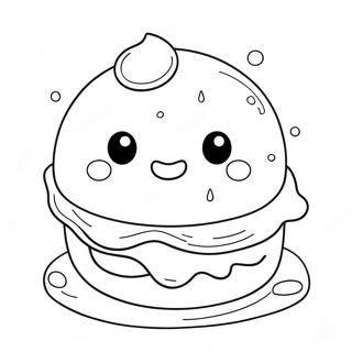 Cute Squishy Food Coloring Page 10748-8815