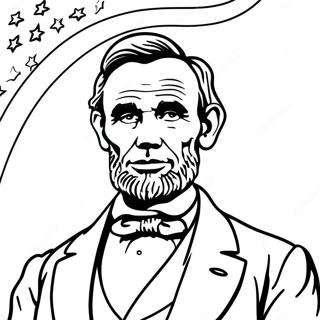 Abraham Lincoln Coloring Pages