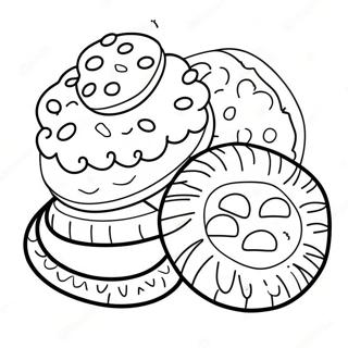 Girl Scout Cookie Coloring Pages