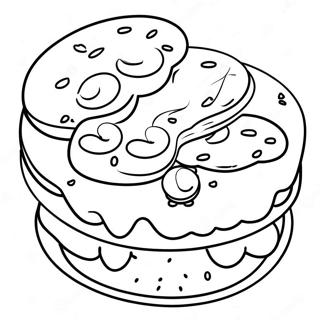 Girl Scout Cookie Coloring Page 10767-8826