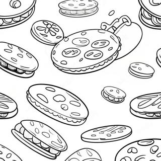 Delicious Thin Mints Coloring Page 10768-8831