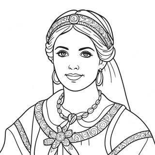 Moriah Elizabeth Coloring Page 10777-8836