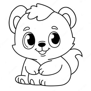 Moriah Elizabeth Cute Animal Coloring Page 10778-8838