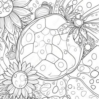 Colorful Plant Cell Structure Coloring Page 10818-8869