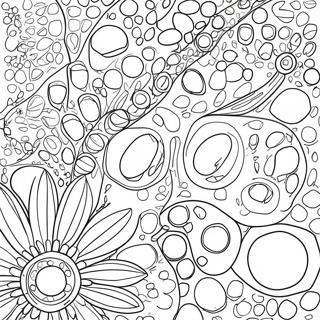 Colorful Plant Cell Structure Coloring Page 10818-8870