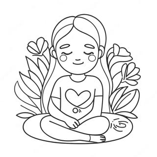 Self Care Coloring Page 10827-8874