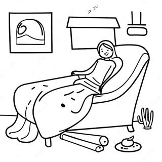 Relaxing Self Care Activities Coloring Page 10828-8880