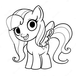 Fluttershy Coloring Page 10857-8899