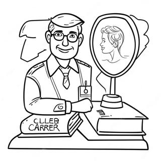 Career Day Coloring Page 10867-8906