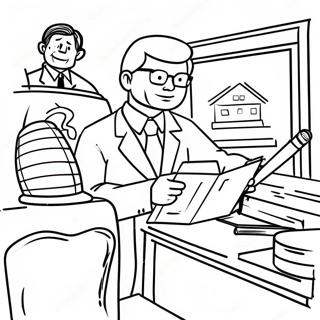 Career Day Coloring Page 10867-8907