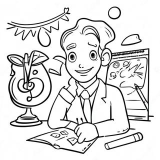 Exciting Career Day Celebration Coloring Page 10868-8911