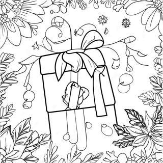 Festive Advent Calendar Coloring Page 1092-875