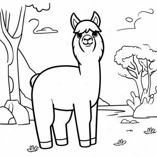 Llama Llama Coloring Page 10987-9003