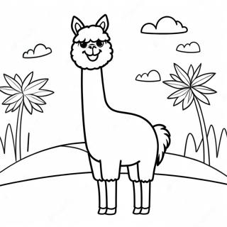 Llama Llama Coloring Page 10987-9004