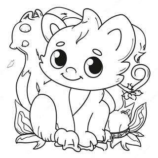 Supernatural Creatures Coloring Page 11007-9020