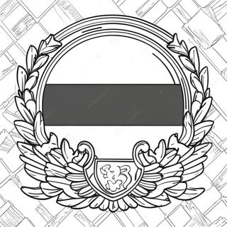 Germany Flag Coloring Page 11027-9035