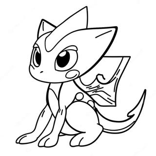 Greninja Coloring Page 11037-9044