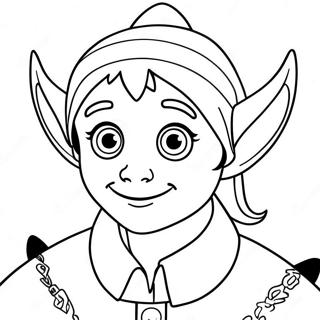 Elf Movie Coloring Page 11057-9060