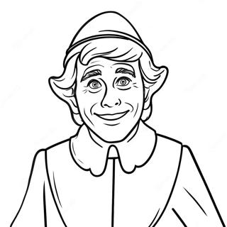 Buddy The Elf Coloring Page 11058-9061