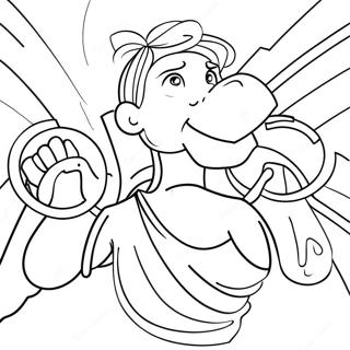 Olympic Coloring Page 11067-9066