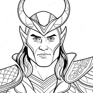 Loki Coloring Page 11107-9100