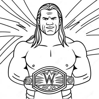 Wwe Championship Match Coloring Page 1112-889