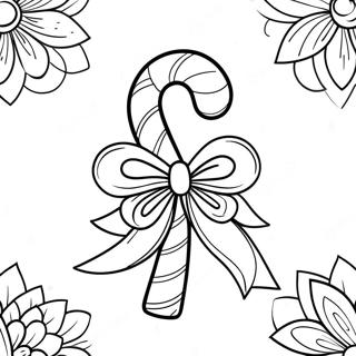 Candy Cane Coloring Page 11207-9186