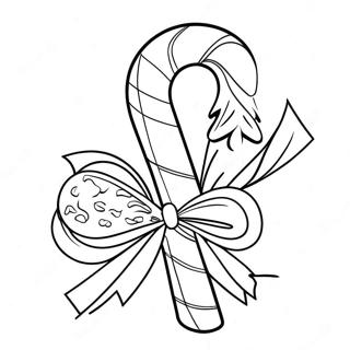 Candy Cane Coloring Page 11207-9188