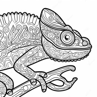 Chameleon Coloring Page 11217-9195