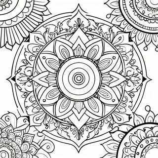 Meditation Mandala Coloring Page 11237-9211