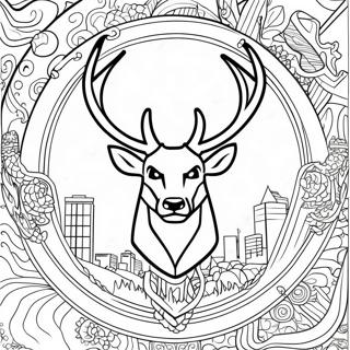 Milwaukee Bucks Coloring Pages