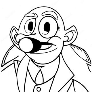 Dr Eggman Coloring Page 11257-9228