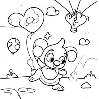 Leap Year Celebration Coloring Page 11267-9234