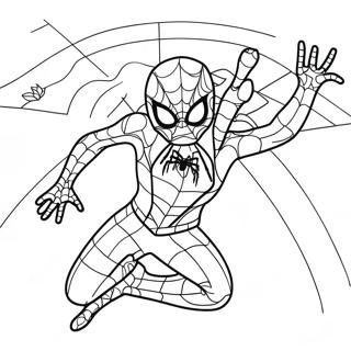 Spider Girl Coloring Page 11277-9244